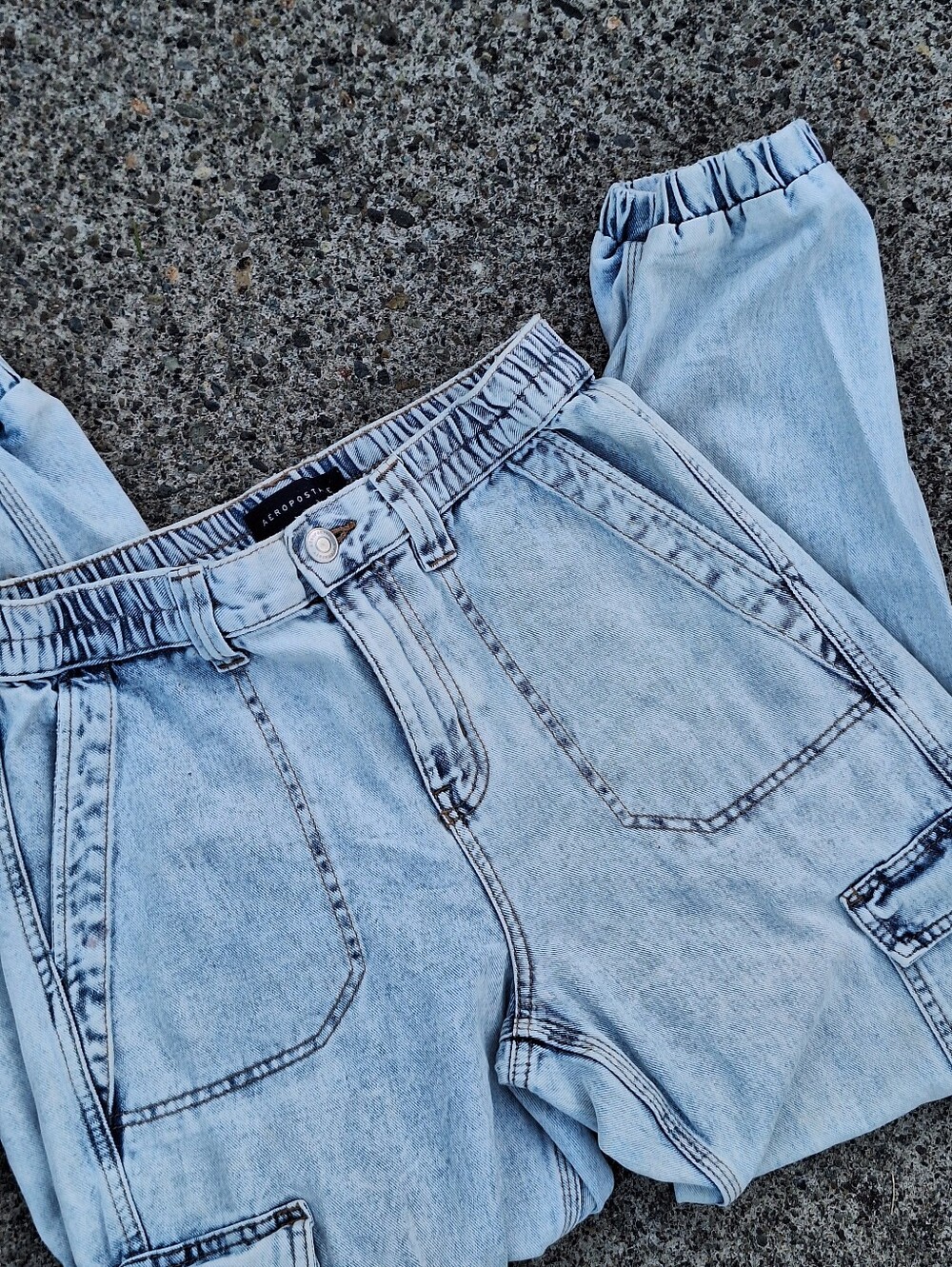 Aeropostale Denim Joggers